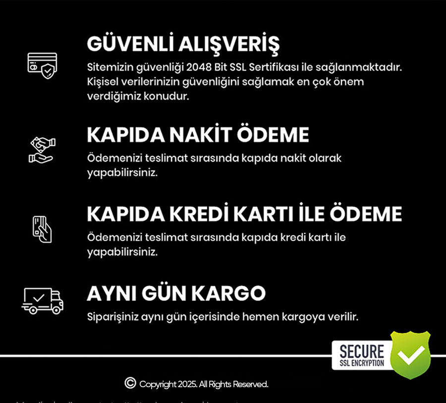 Güvenli Ödeme Logoları